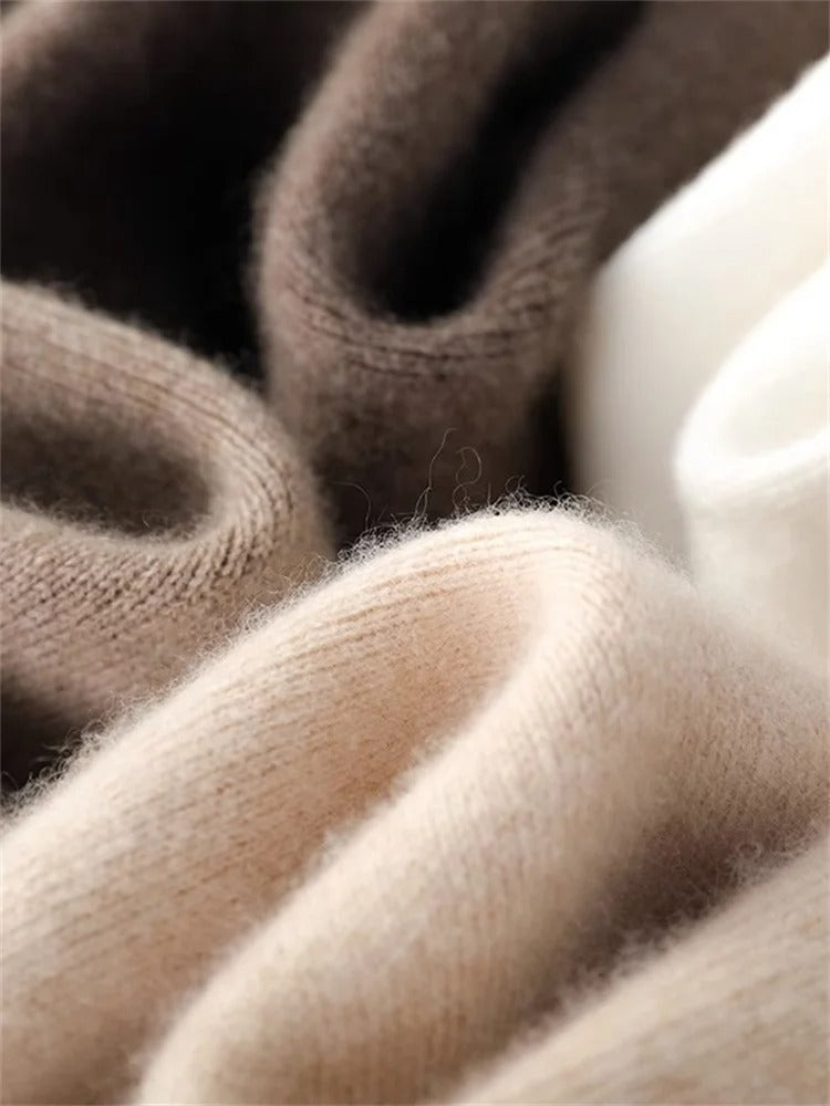 Damen Cashmere Alltagshose für ultimativen Komfort-Trousers-Vera Lusso