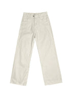 Frauen Baggy Jeans mit Schlitz-Jeans-XS-Vera Lusso