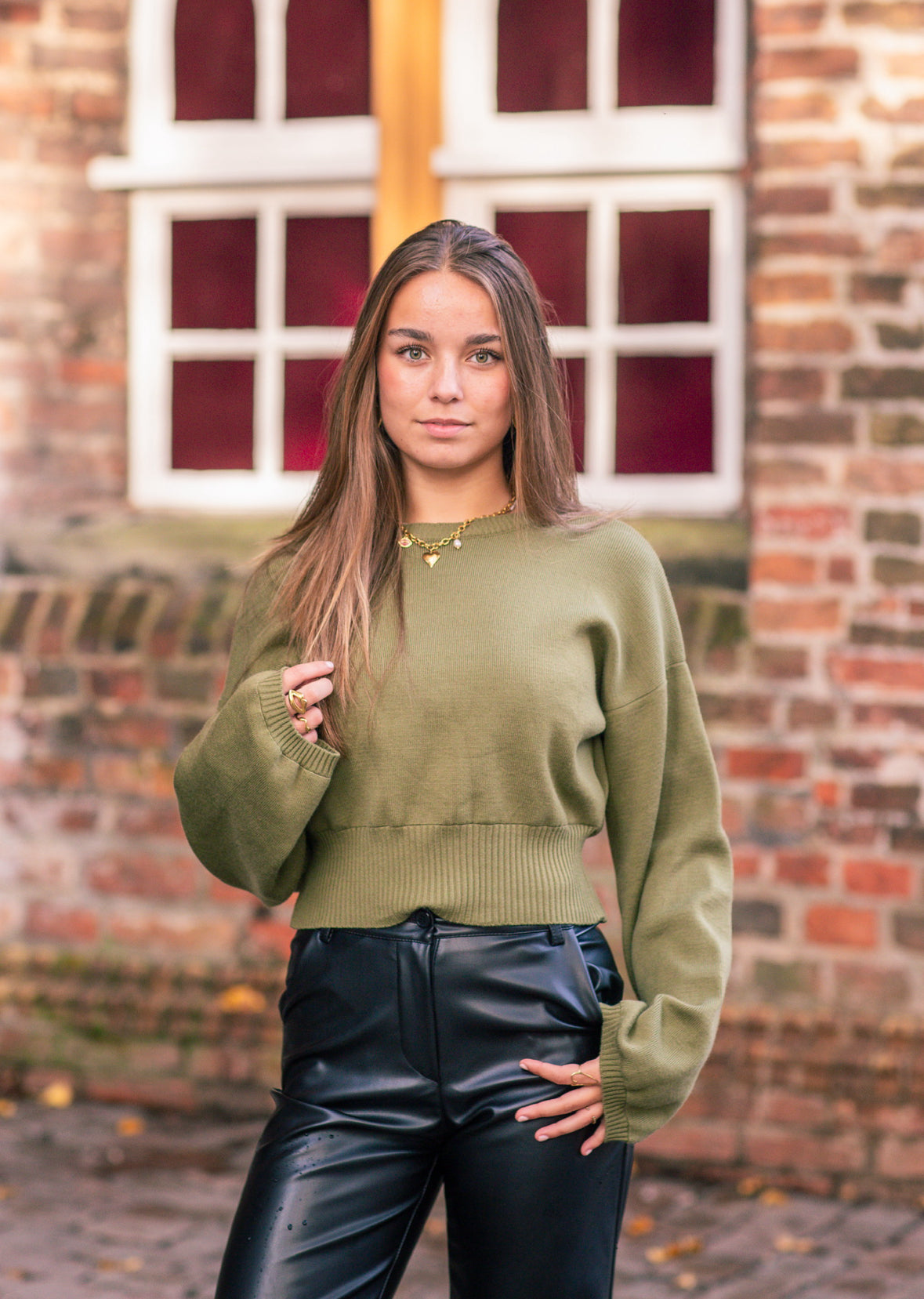 Grüne Strickpullover Ultimativer Komfort und Stil-Sweaters-Vera Lusso