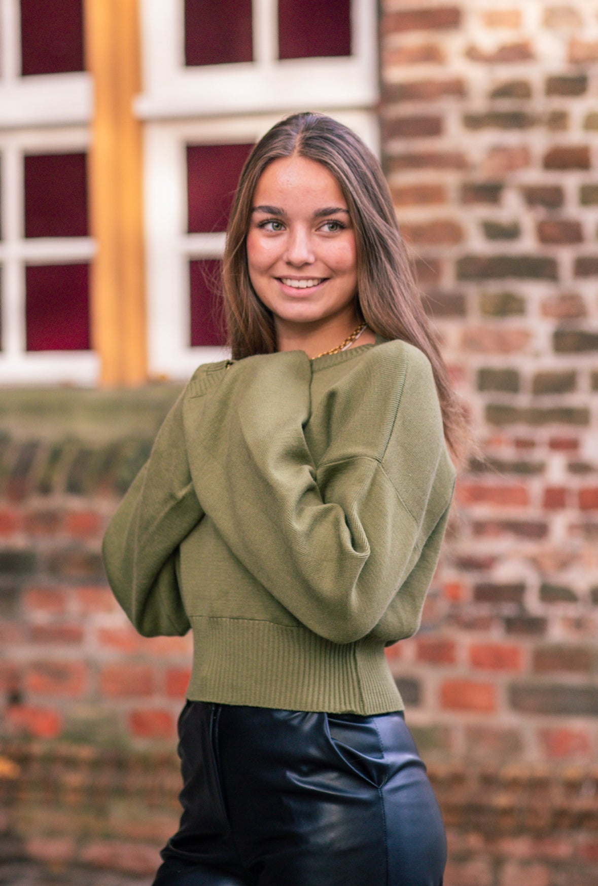 Grüne Strickpullover Ultimativer Komfort und Stil-Sweaters-Vera Lusso
