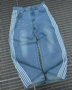 Hohe Taille Baggy Jeans-Jeans-Vera Lusso