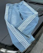 Hohe Taille Baggy Jeans-Jeans-Vera Lusso