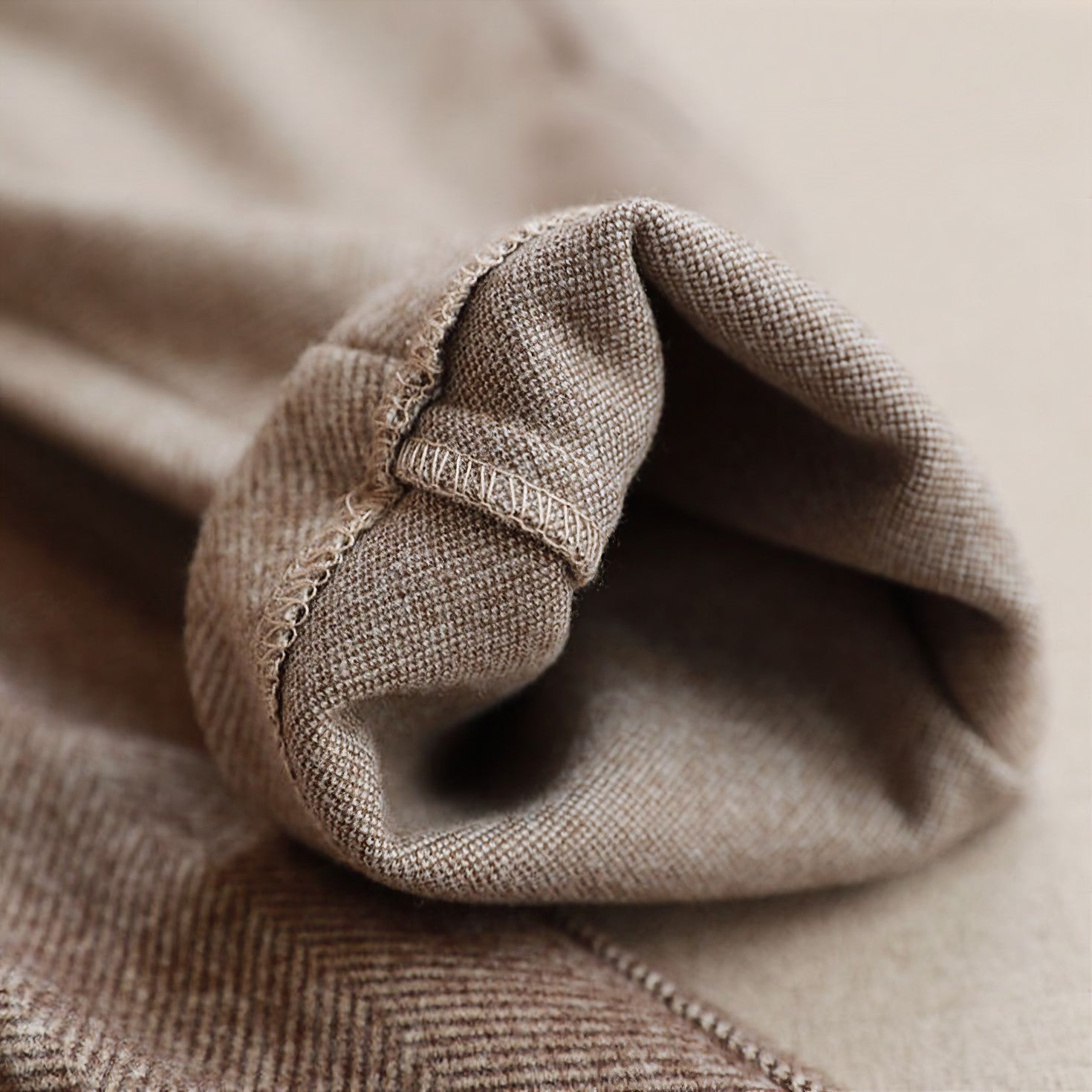 Stilvolle Wollhosen-Trousers-Vera Lusso
