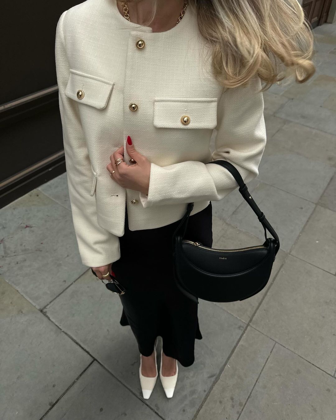 Vintage Cropped Jacke – Feminin, raffiniert & zeitlos-Jackets-Vera Lusso