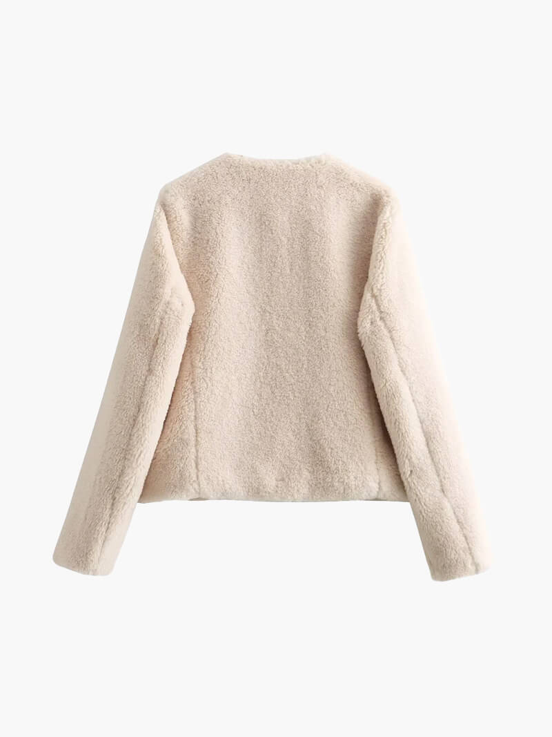 Warmer Sheep-Fleece-Cardigan-Cardigan-Vera Lusso